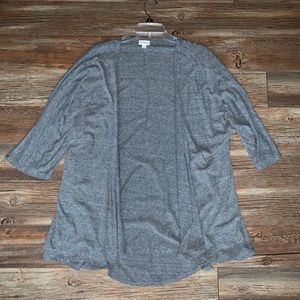 **LulaRoe lynnae Gray wrap**